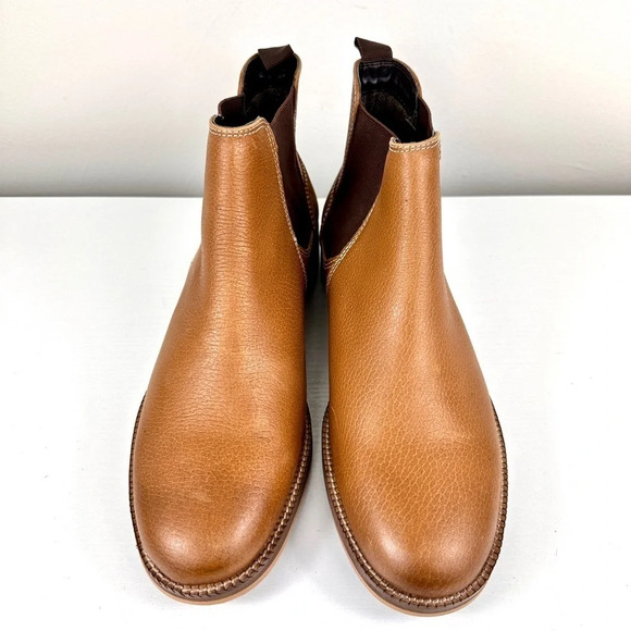 Outpost Makers Ryan Leather Chelsea Boot Brown Size 7 Men or 8.5 Women - Picture 3 of 13